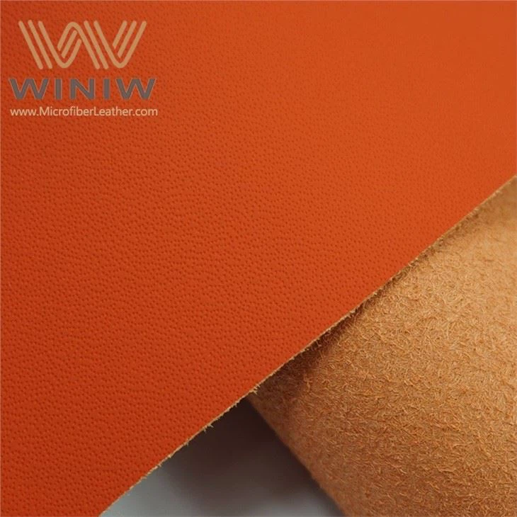 1,2 мм наранџаста црна еко кожа за ауто пресвлаке