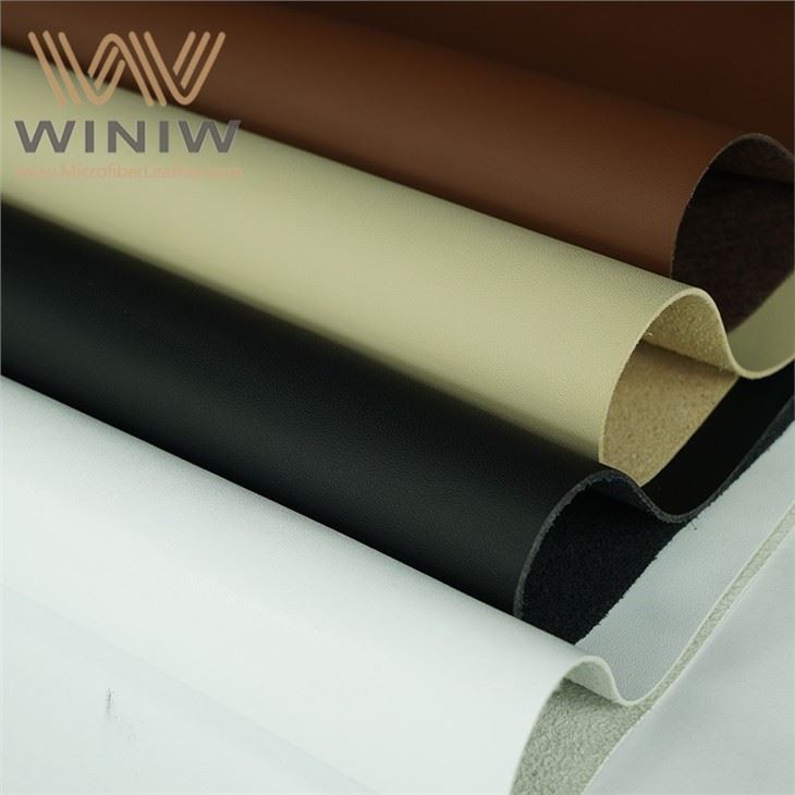 1.2mm Orange Black Eco Leather For Auto Car Upholstery Fabric