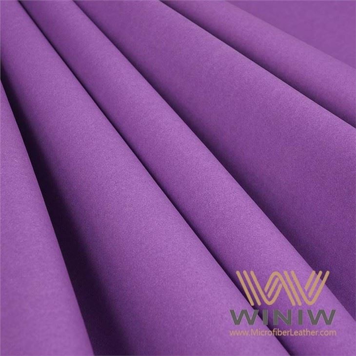1.8mm Black Micro Fiber Leather For Shoes