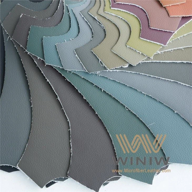 Smooth Faux Nappa Leather Sofa Upholstery Leather
