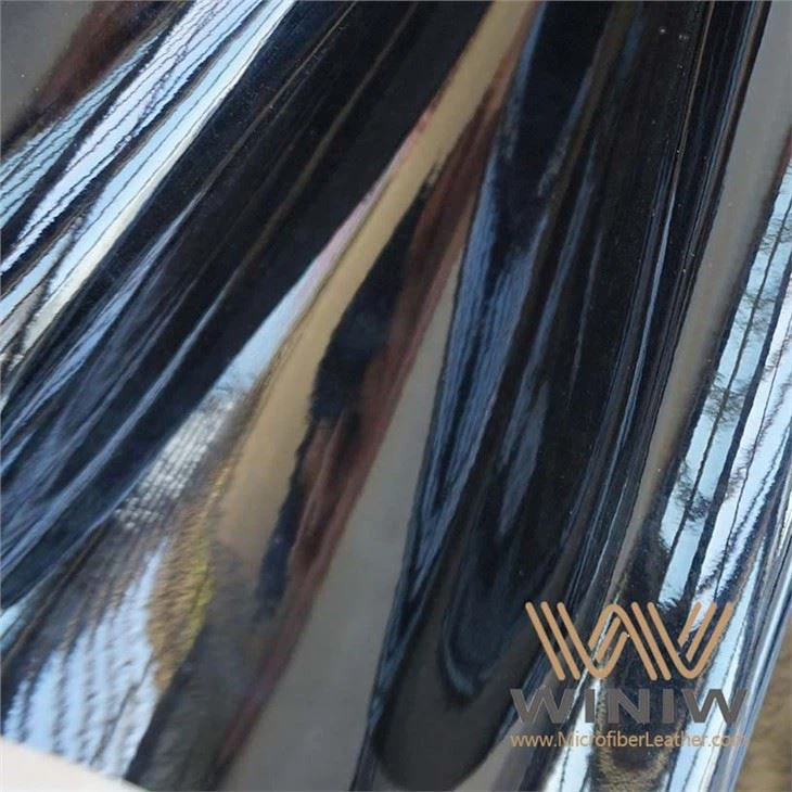 Vegan Patent Leather Fabric For Shoes