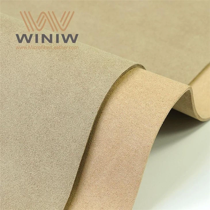 Camel Brown Faux Leather Nubuck For Car Seats Furniture