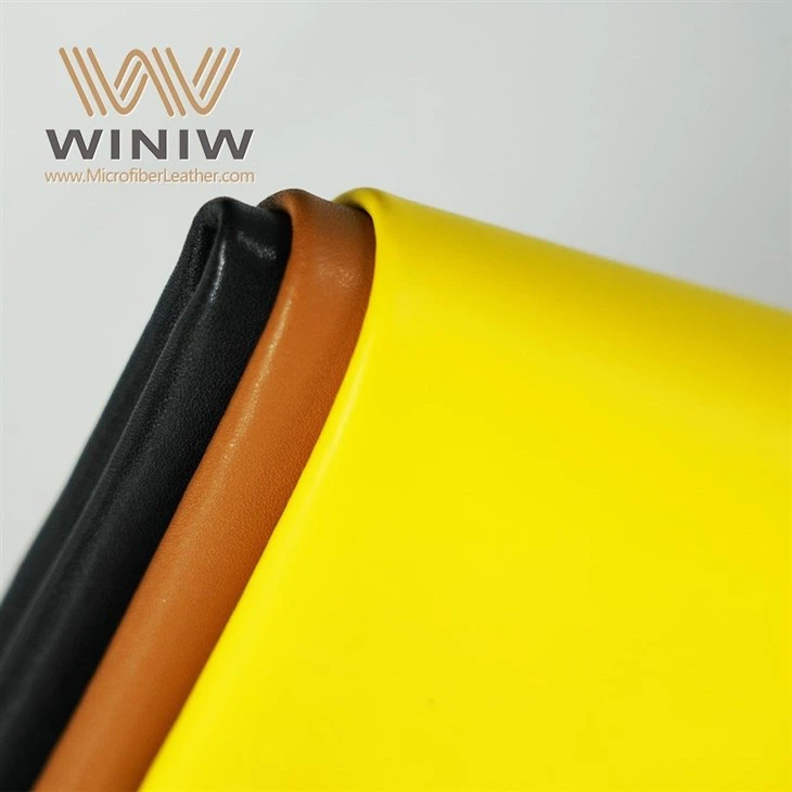 Luxury Synthetic Leather Microfiber Nappa Material For Shoes